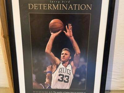 Larry Bird Motivational Poster
