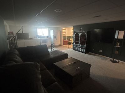 Sandy basement apartment furnished.