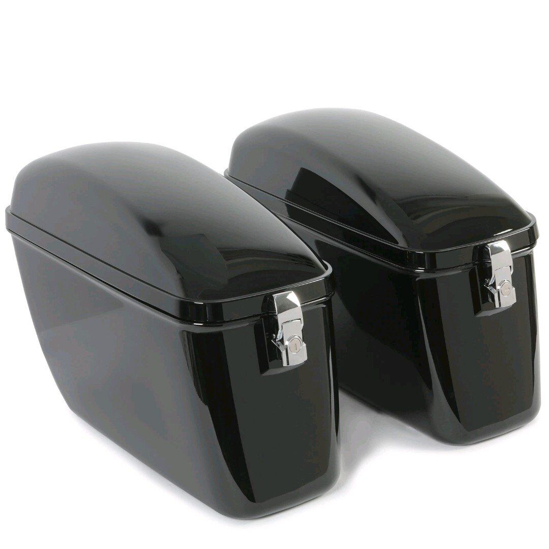 universal hard saddlebags for motorcycle