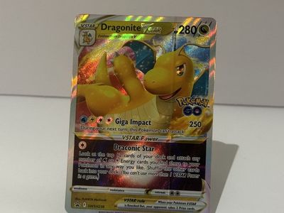 *PINCH ERROR* Dragonite VSTAR SWSH236 Black Star Promo Holo NM or Better Pokémon