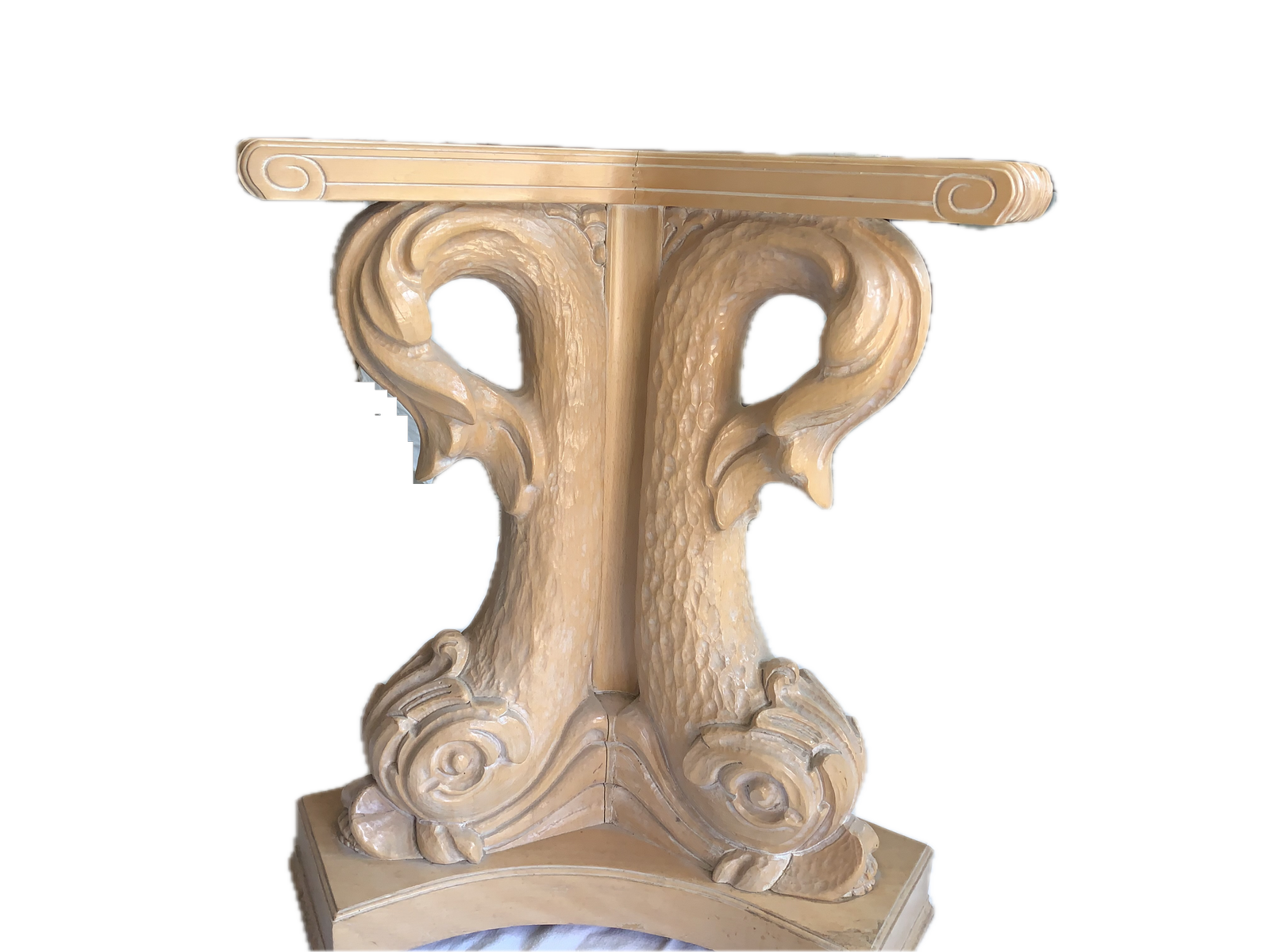 Ornate Maple Wooden Table