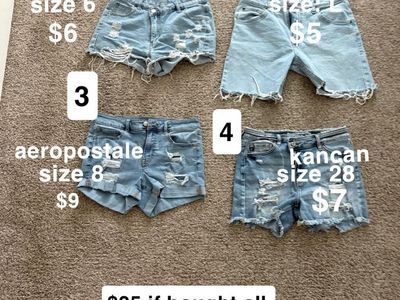 jean shorts