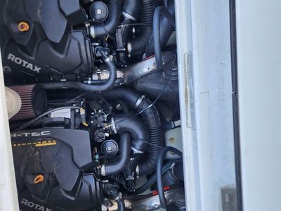 Sea-Doo Jet Boat with Twin Rotax 4-TEC Engines, Wake Tower, Bimini Top