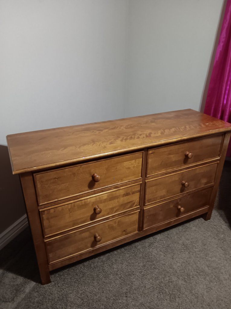 Pottery Barn Wood Dresser