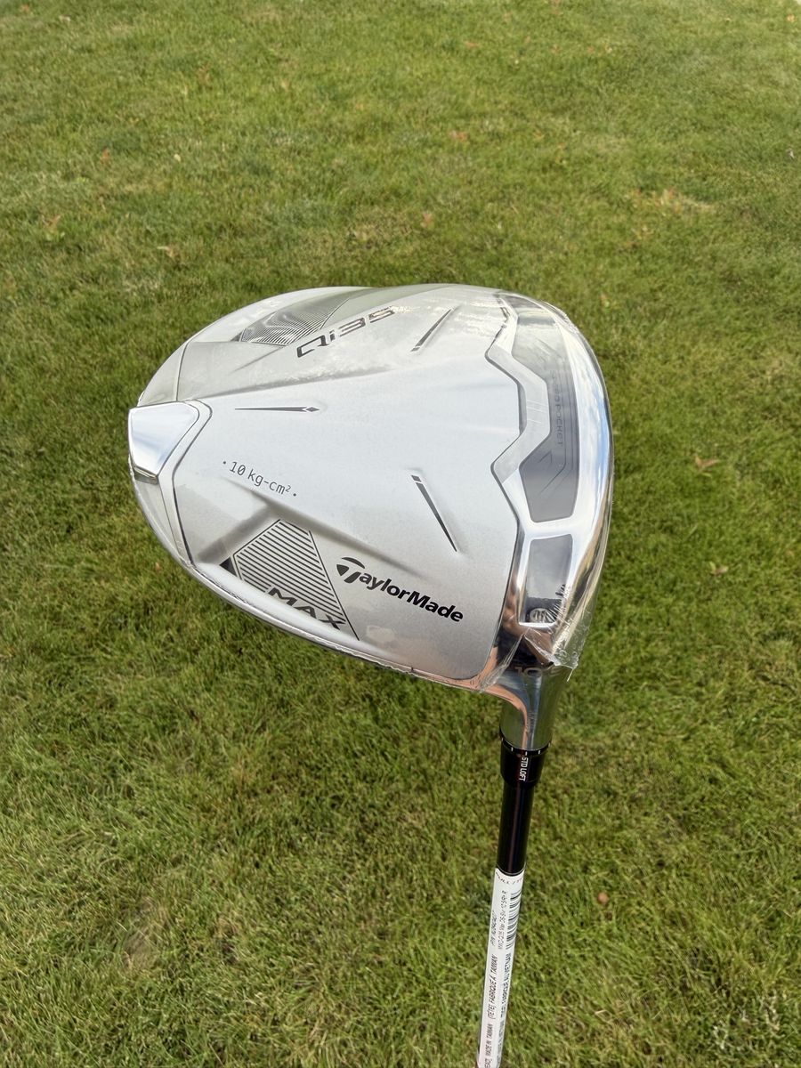 NEW TaylorMade Qi35 Max Platinum Designer Series Driver 10.5 Reg