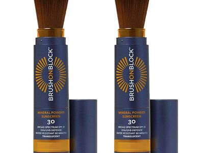 Brush On Block SPF 30 Mineral Powder Sunscreen 0.12 oz. Duo 1080338 #42572