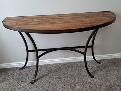 Half Moon Hallway Table