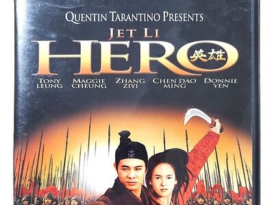 “Hero” Widescreen Edition DVD (Jet Li)