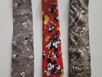 Mickey Mouse Themed Ties