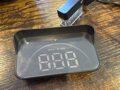 Universal Car Head-Up Display (HUD) Digital Speedometer with OBD2 Cable