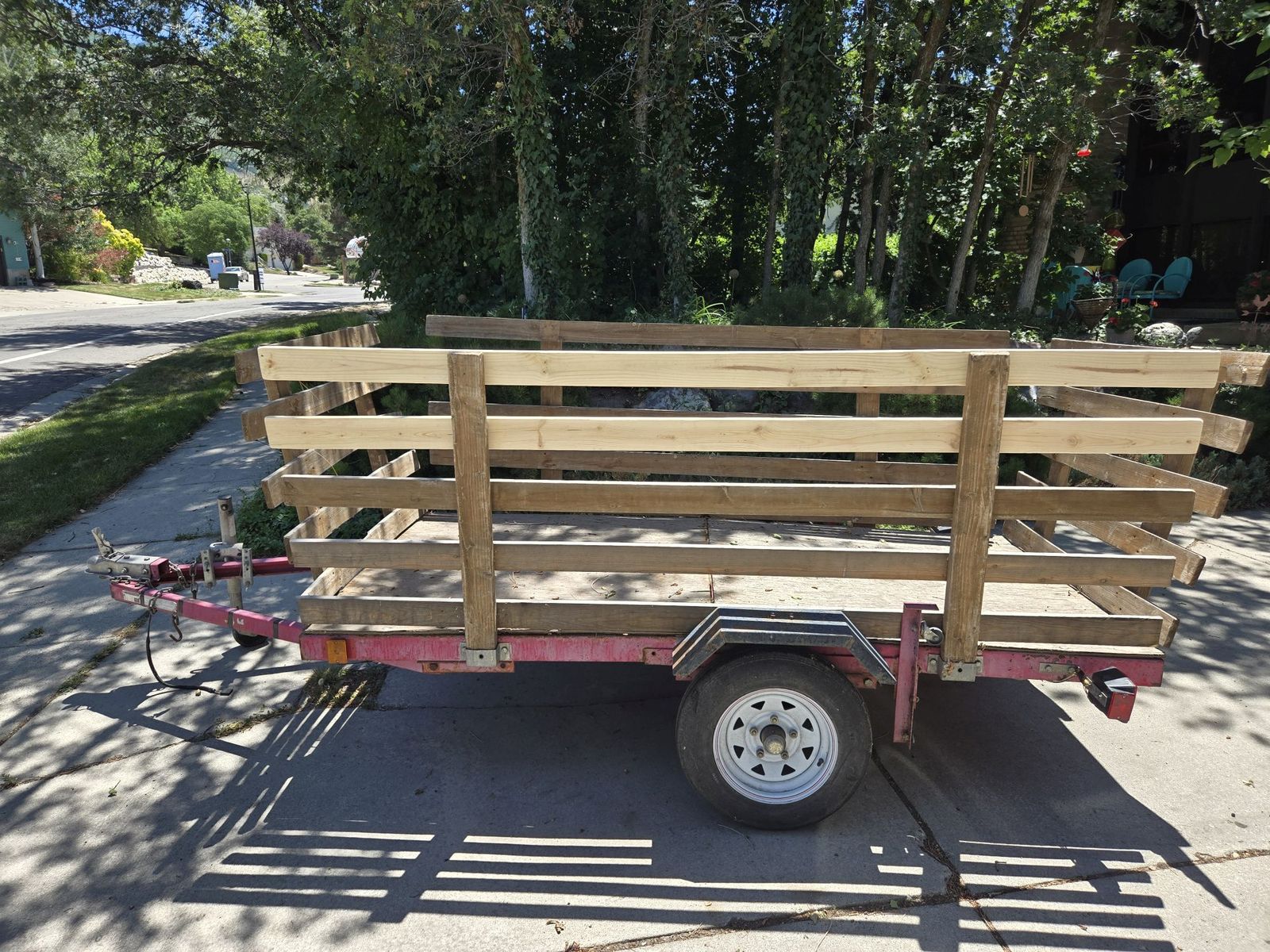 4x8 Utility Trailer w/ Spare
