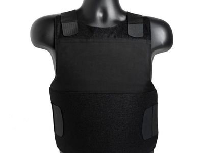 New Contego RMA Concealable Soft Body Armor Vest - Medium Size Level IIIa can take up to .44 mag