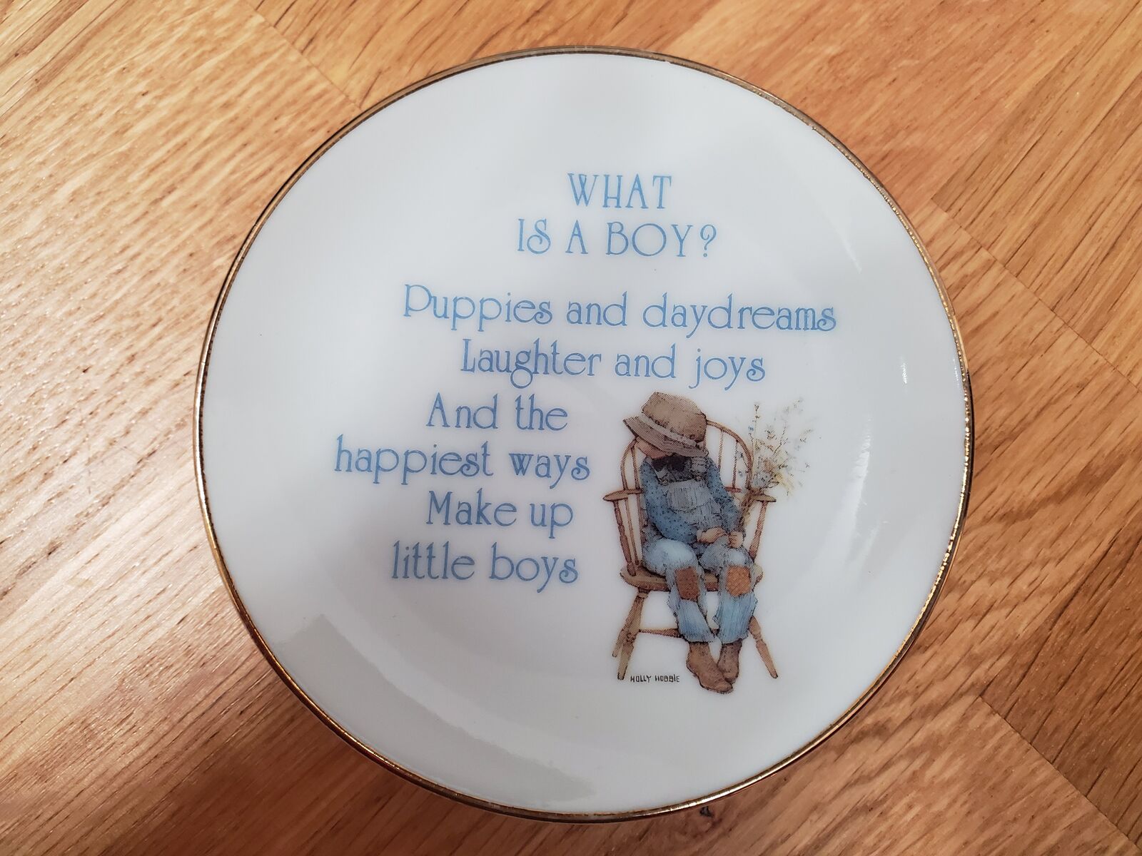 Collectible American Greeting Plate