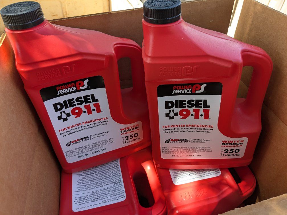 Diesel additive anti gel 911 Powerstroke Cummins