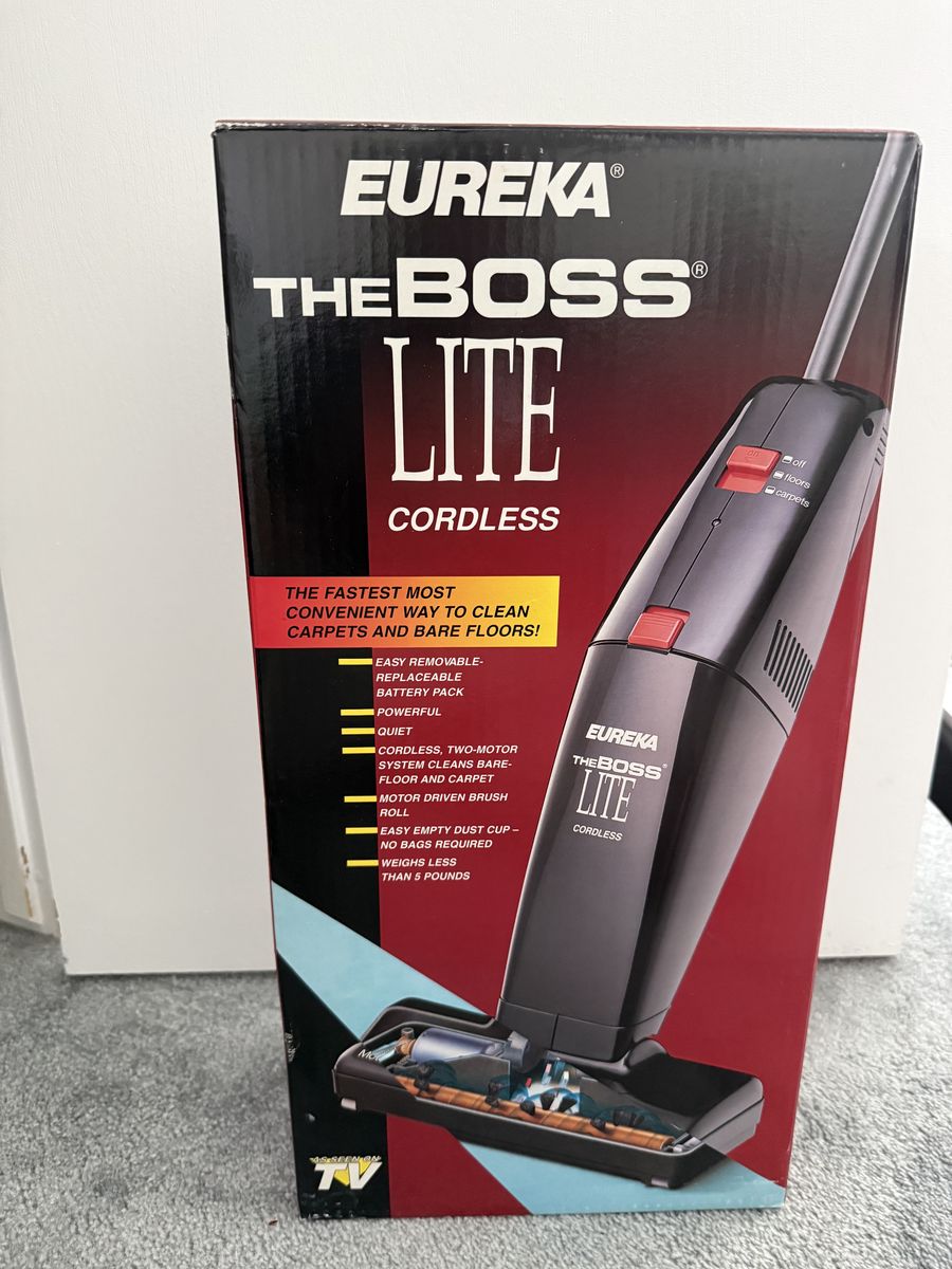 Eureka. the BOSS LITE Cordless Vacuum