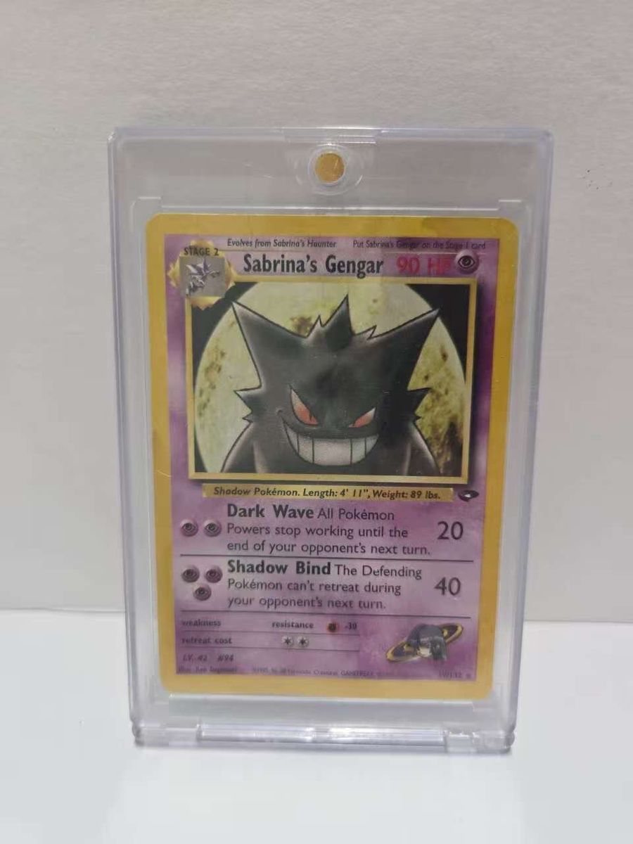 Sabrina’s Gengar  29/132 Gym Challenge HP