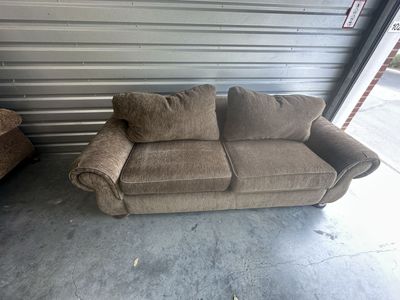 Used Two-Cushion Pull-Out Sleeper Sofa