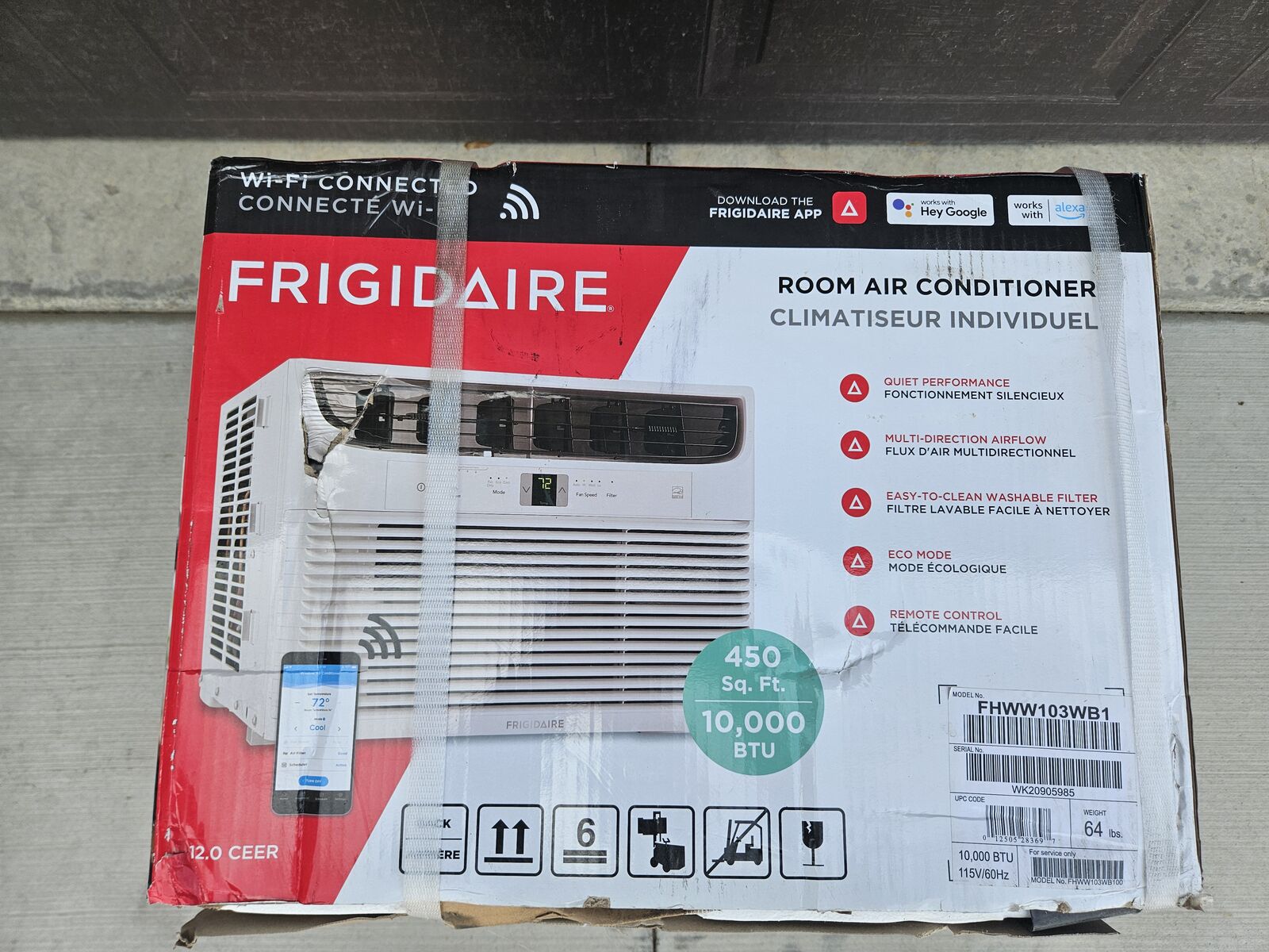 Frigidaire 10,000 BTU Room Air Conditioner (NEW)