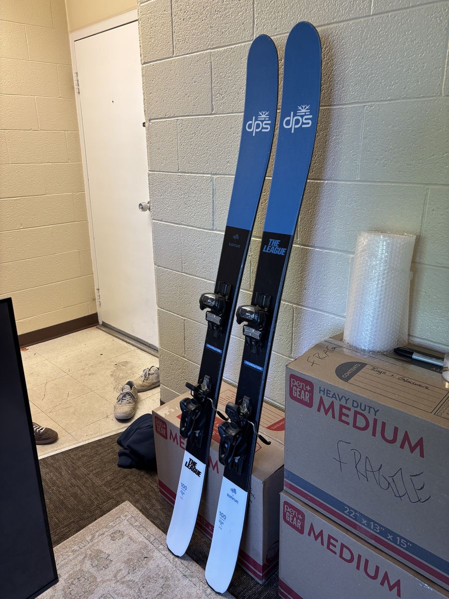 DPS Skis The League 100 All-Mountain Skis with Bindings