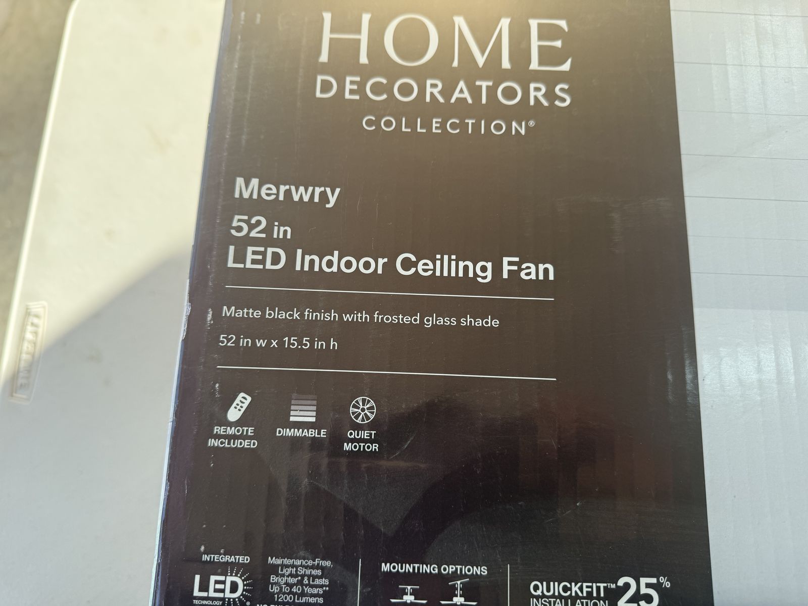 Home Decorators Ceiling Fan