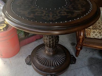 wood table