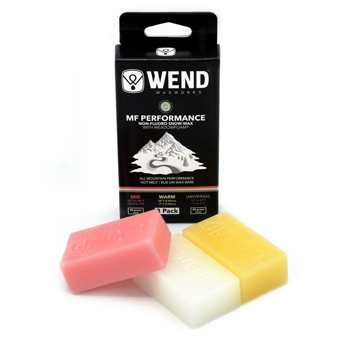 Wend MF Performance 3-Pack 90G - Combo Kit Mid/Warm/Uni