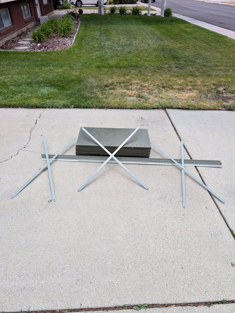 Sturdy Metal Shelving
