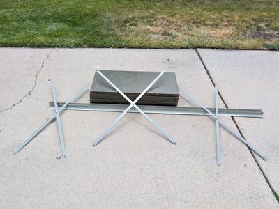 Sturdy Metal Shelving