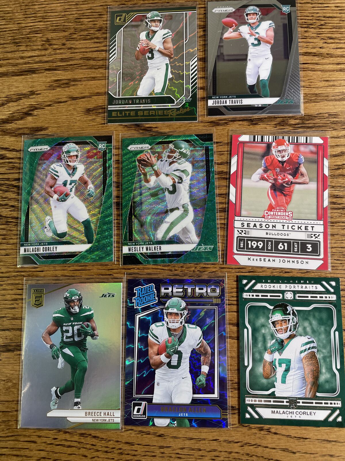 New York Jets trading cards