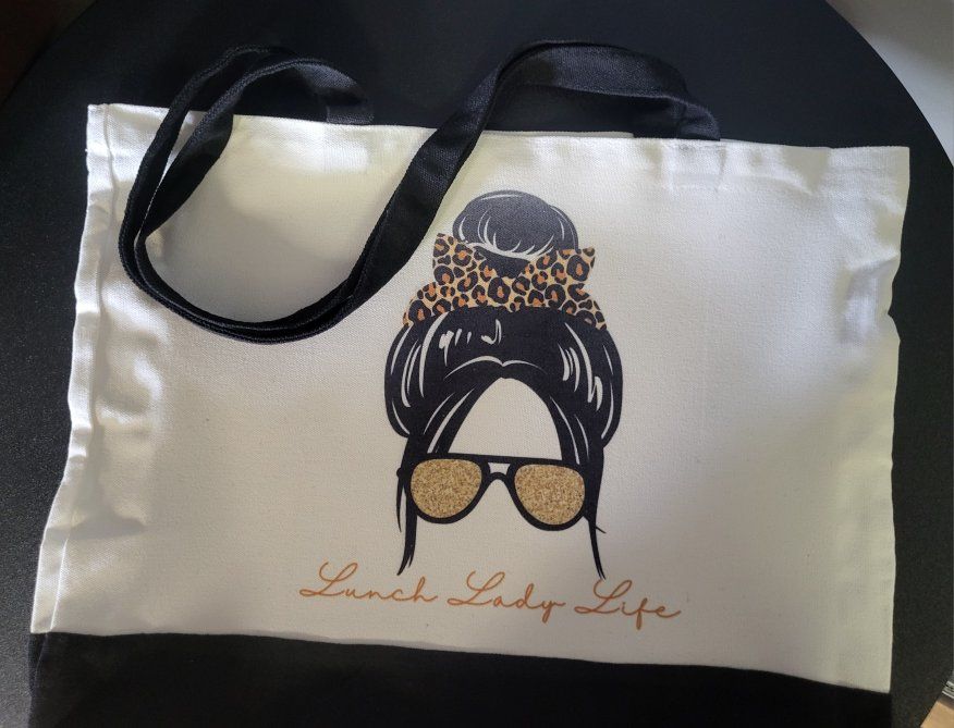 Lunch Lady Life Canvas bag