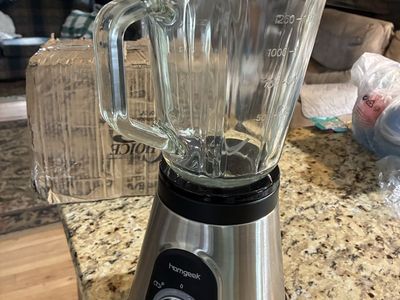 Brand new,Homgeek HAT-9839DL High Speed Blender, 750W High-Speed Glass