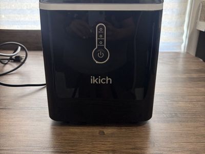 Ikich Portable Countertop Ice Maker Machine - Black