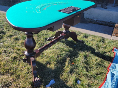 Vintage Blackjack table