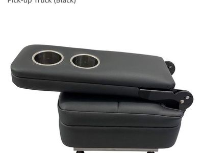 Ride N Remind USA Black Narrow Extra Jump Seat for Mini Van/Pickup Truck with Cupholders