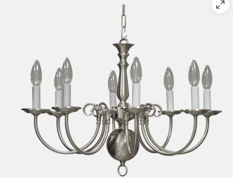 Volume Lighting V3558-33 Williamsburg Chandelier 23.5" .5" .75"