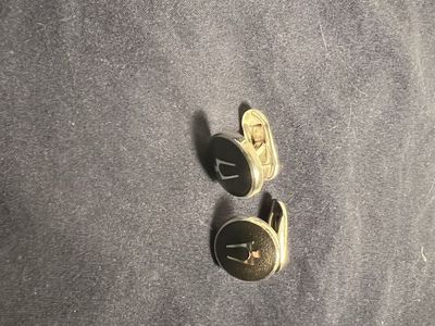 Bulova cufflinks