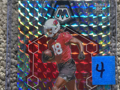 Marvin Harrison jr Arizona Cardinals raw mint sports trading cards $4