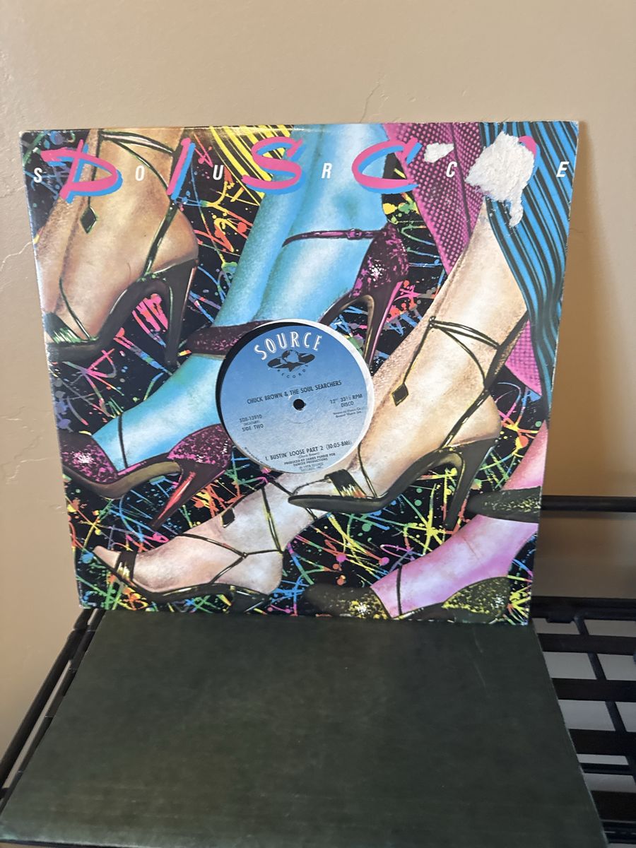 Chuck Brown & The Soul Searchers Bustin Loose Part 2 12" Vinyl Record Source Records