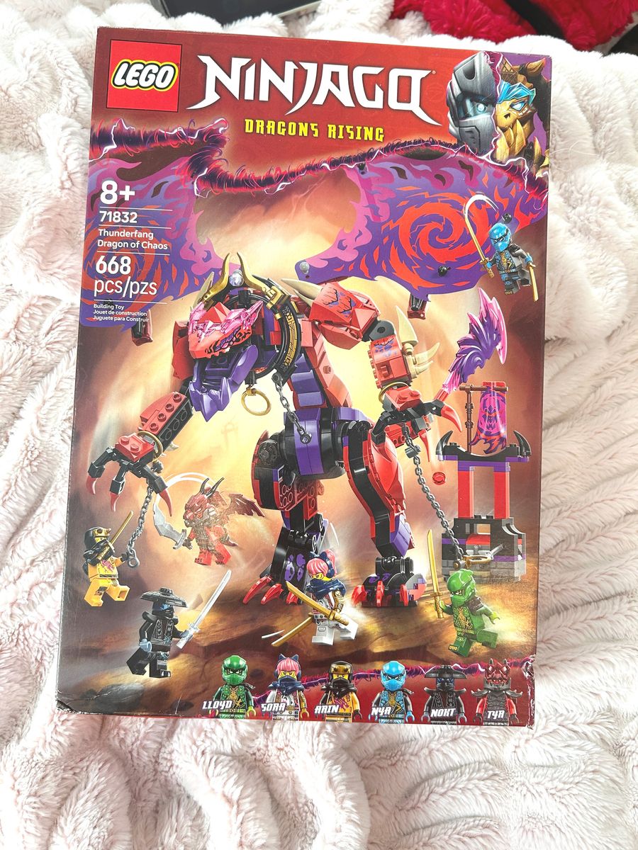 LEGO NINJAGO Thunderfang Dragon of Chaos 71832 668 PCS New In Box