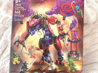 LEGO NINJAGO Thunderfang Dragon of Chaos 71832 668 PCS New In Box