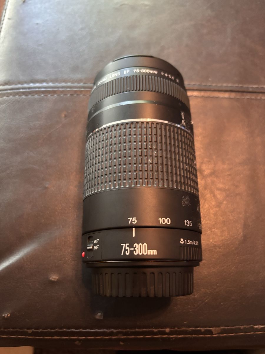 Canon Zoom Lens EF 75-300mm 1:4-5.6 III - Telephoto Zoom