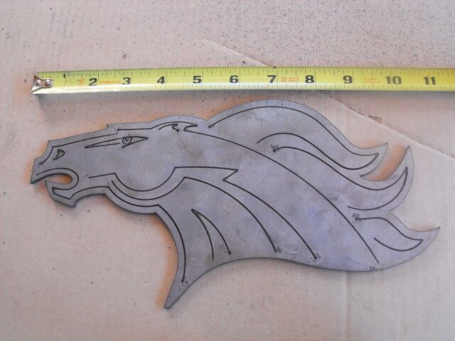 Denver Broncos Metal Art hangings