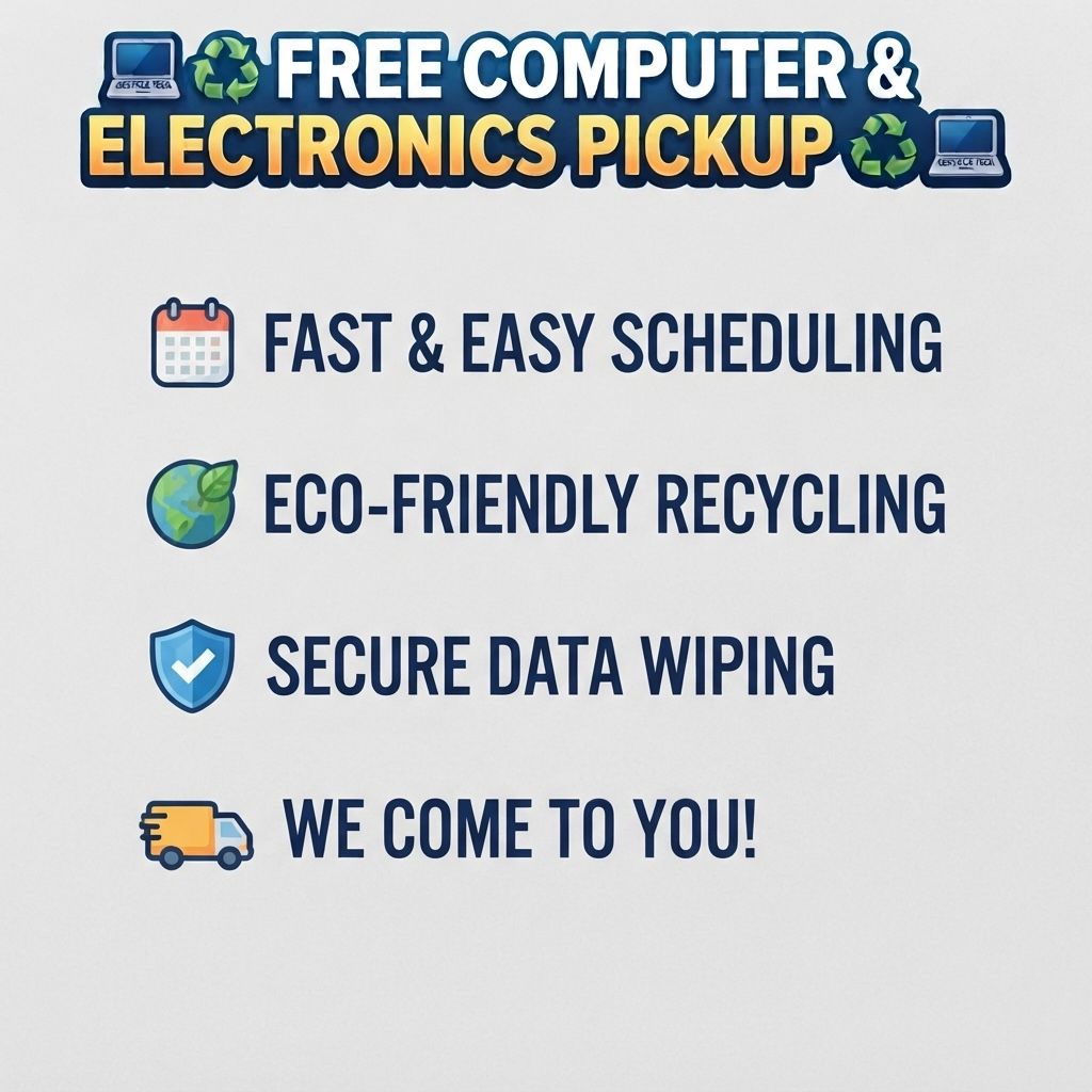 ️ FREE COMPUTER & ELECTRONICS PICKUP ️