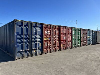 Used 40' HC Shipping Container to Logan