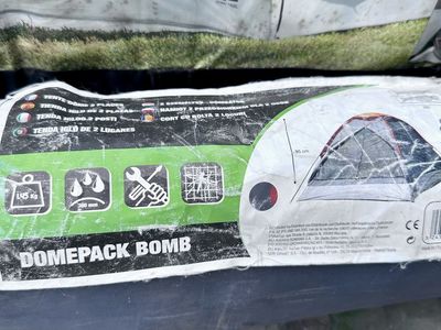 Ozark Trail Domepack Bomb 2-Person Dome Tent - Lightweight & Water Resistant