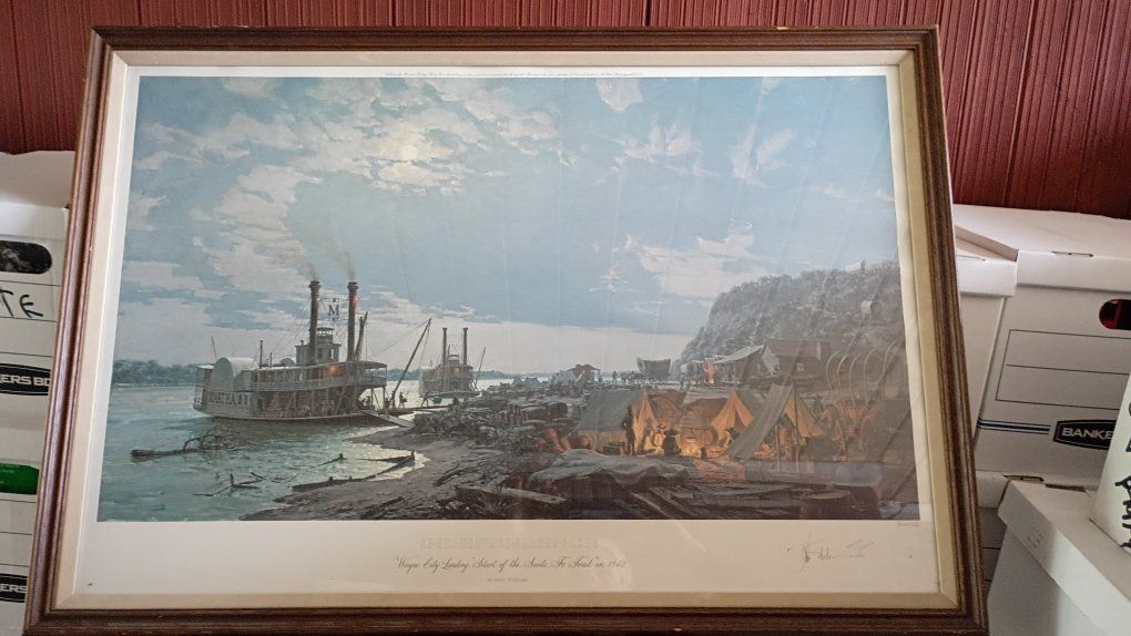 John Stobart limited edition print, signed, framed