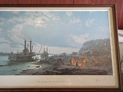 John Stobart limited edition print, signed, framed