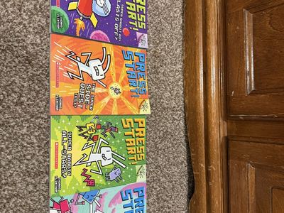 Press Start! Series Books 4, 5, 8 and 11 by Thomas Flintham