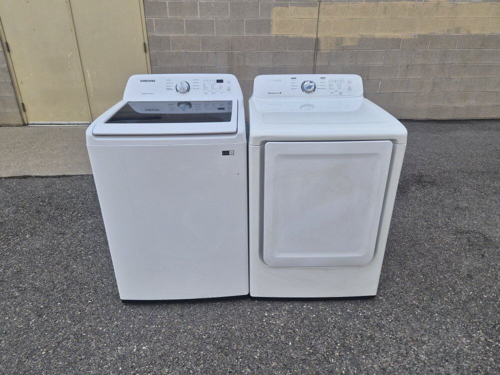 SAMSUNG SET WASHER AND ELECTRIC DRYER FREE  DELIVE