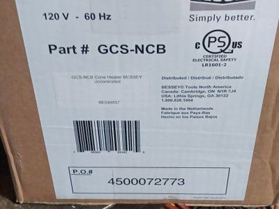Cone bearing heater